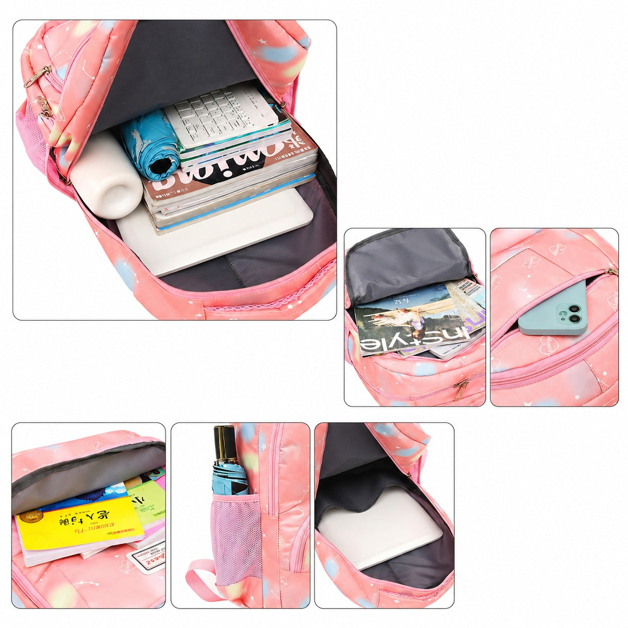 TEEN GIRLS BOOK BACKPACK