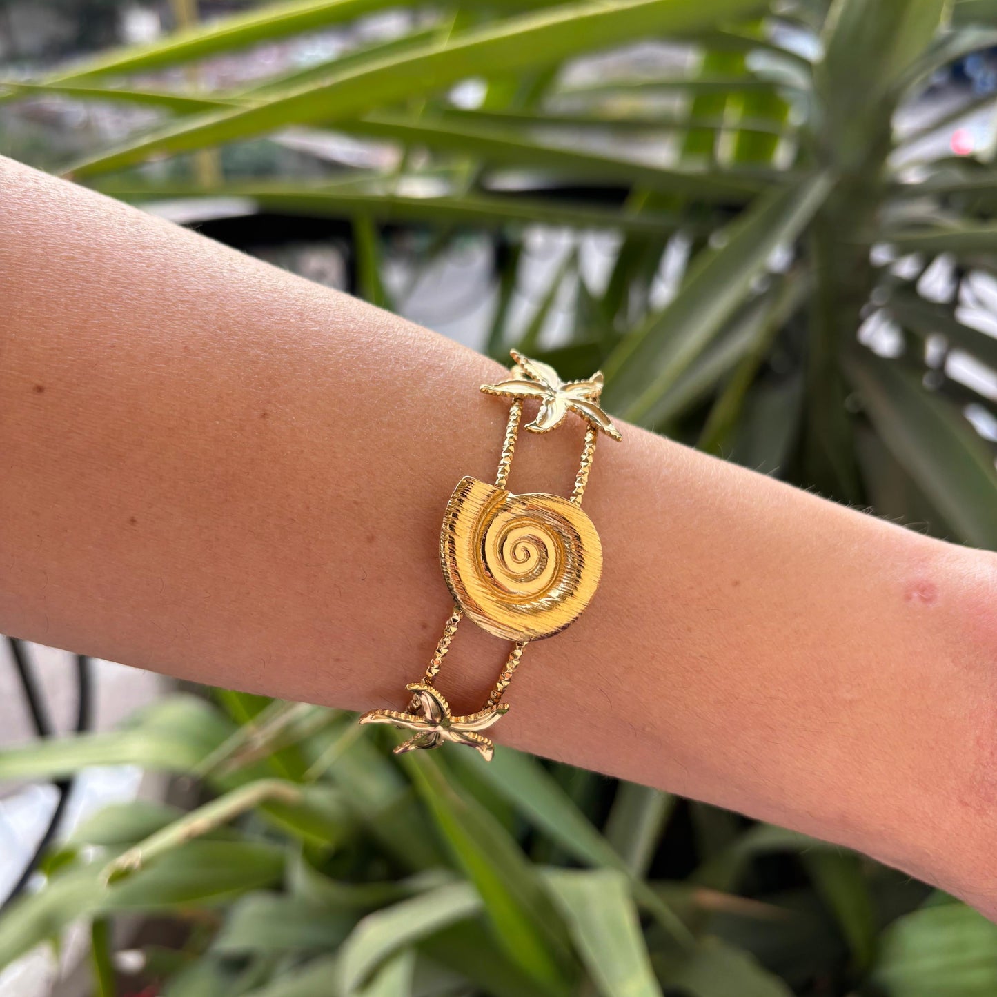 Seashell Bangle