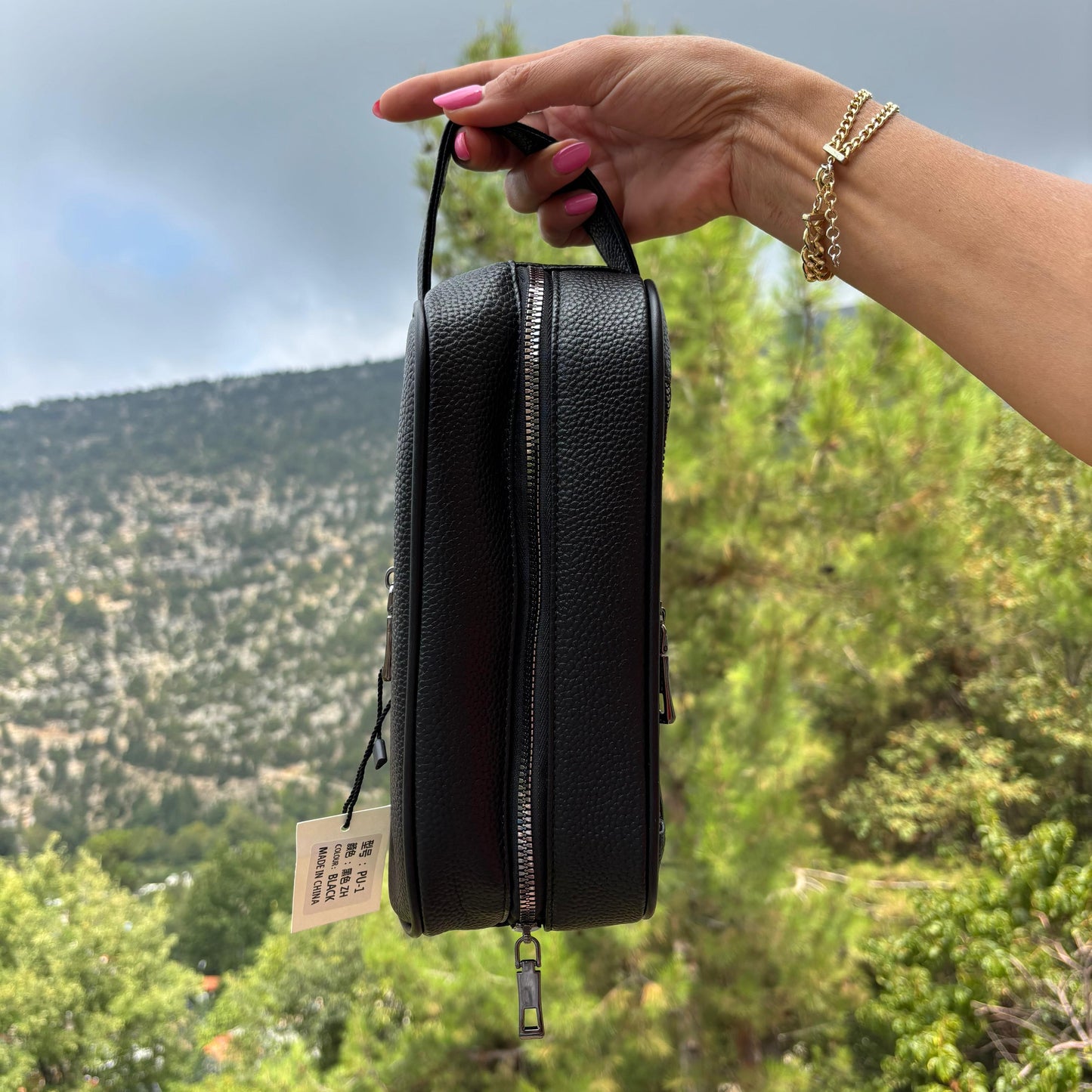 Men's Side-handle Clutch Bag