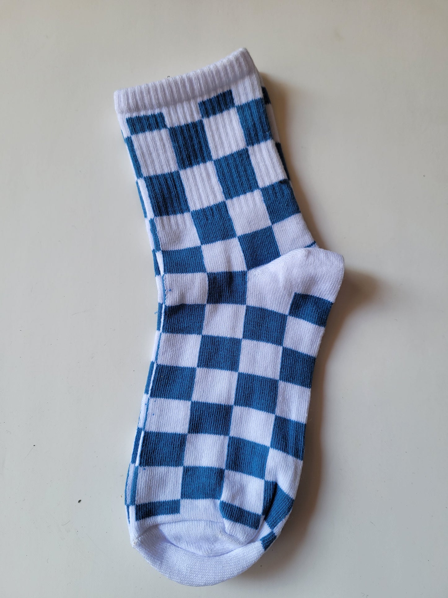 Checkered socks