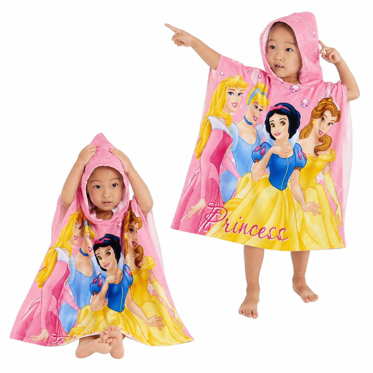 Disney princess Beach Poncho