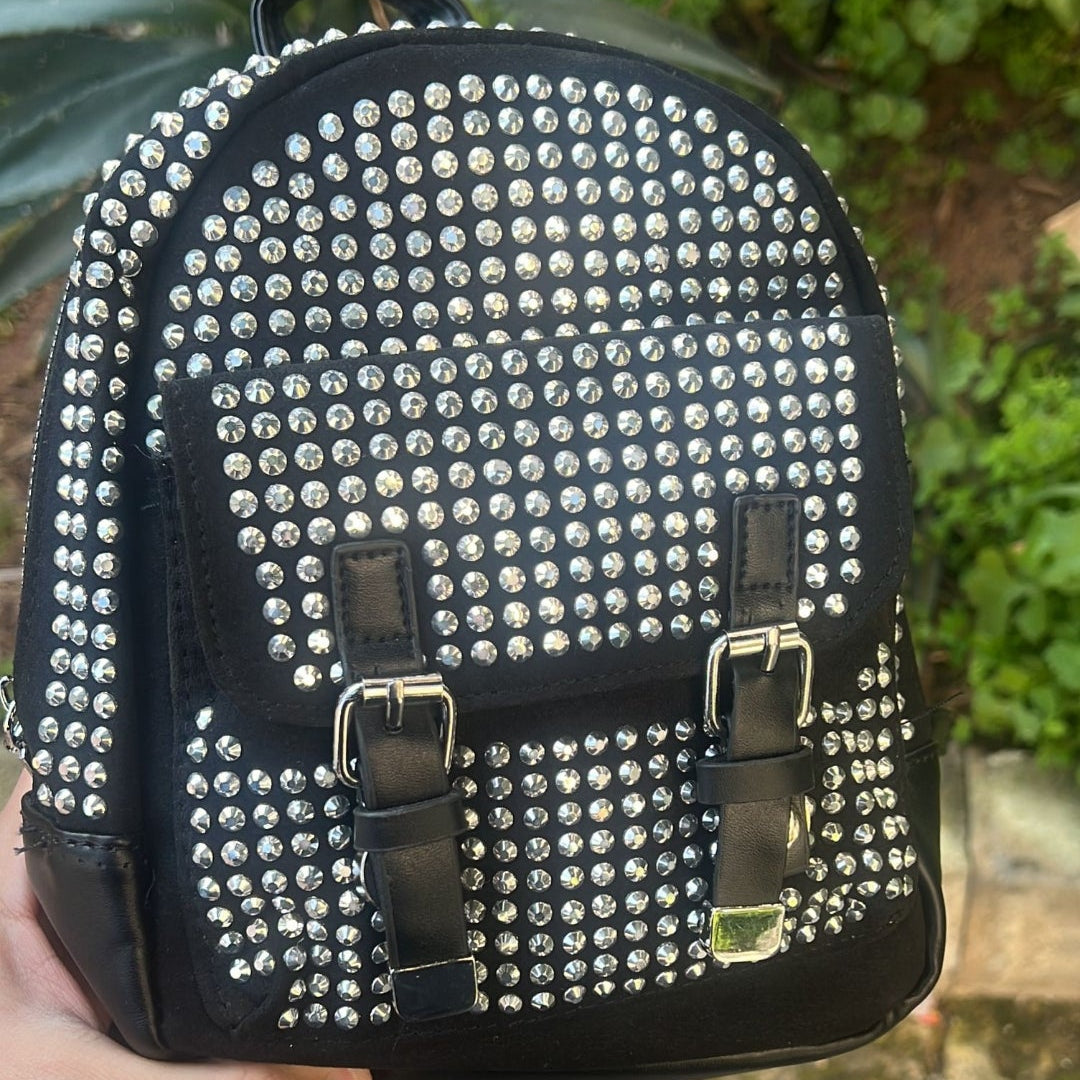 Rhinestone Mini Backpack