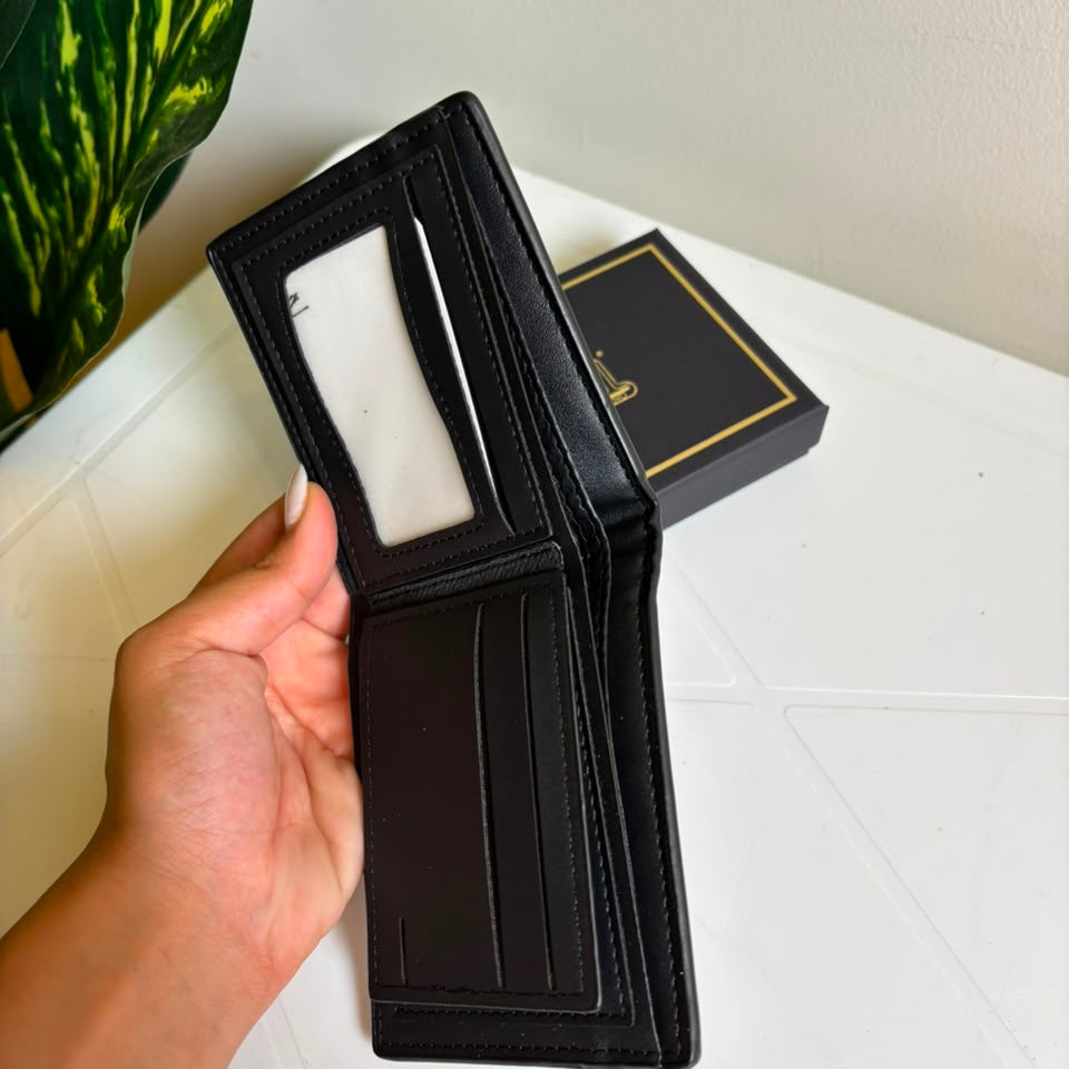 ORMI BLACK MEN'S WALLET