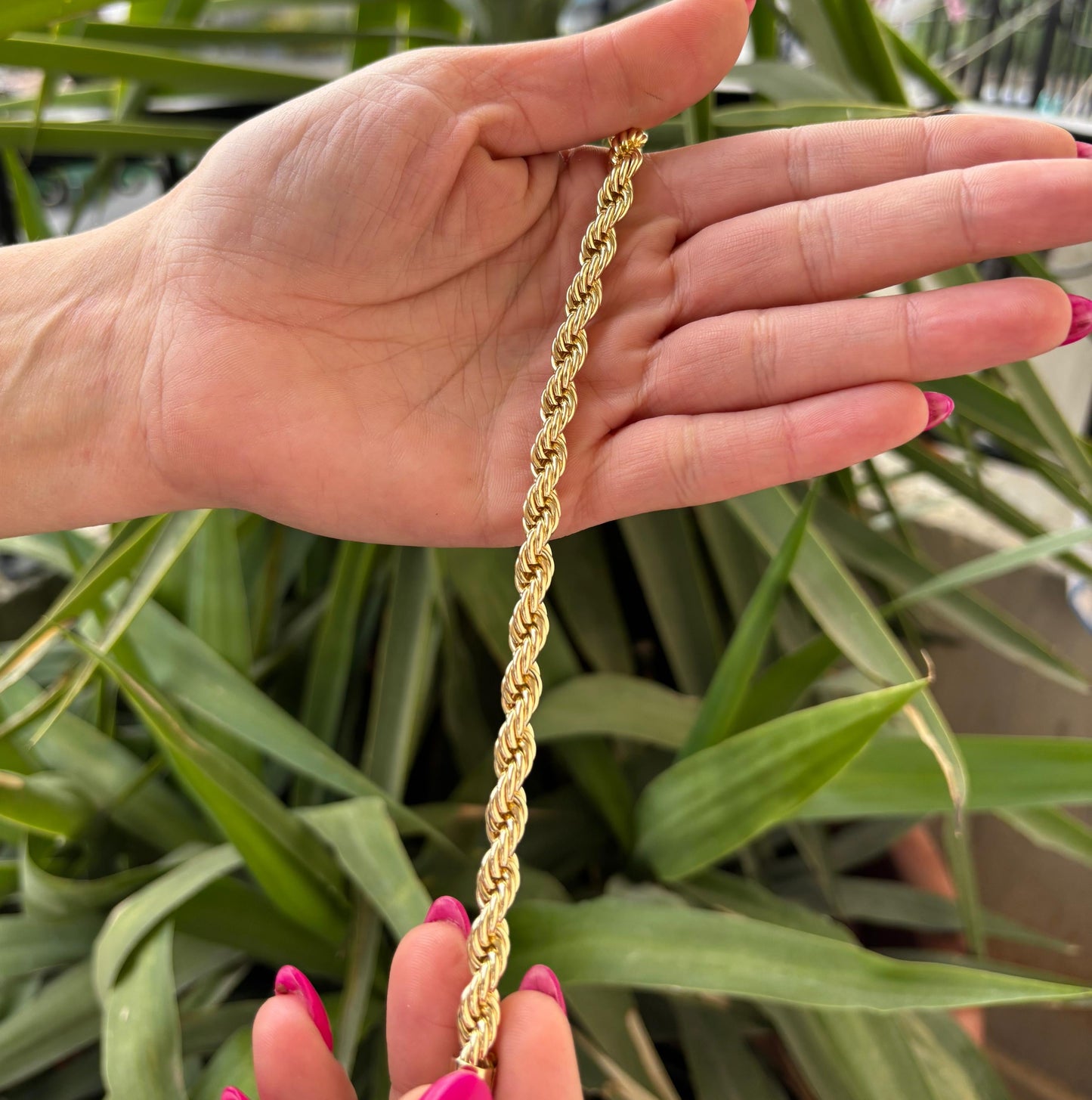 Golden Twist Bracelet