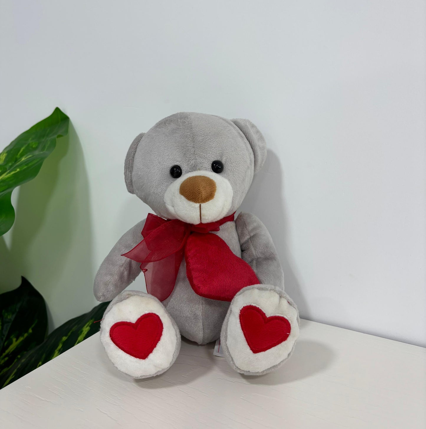 Plush Teddy bear Silver