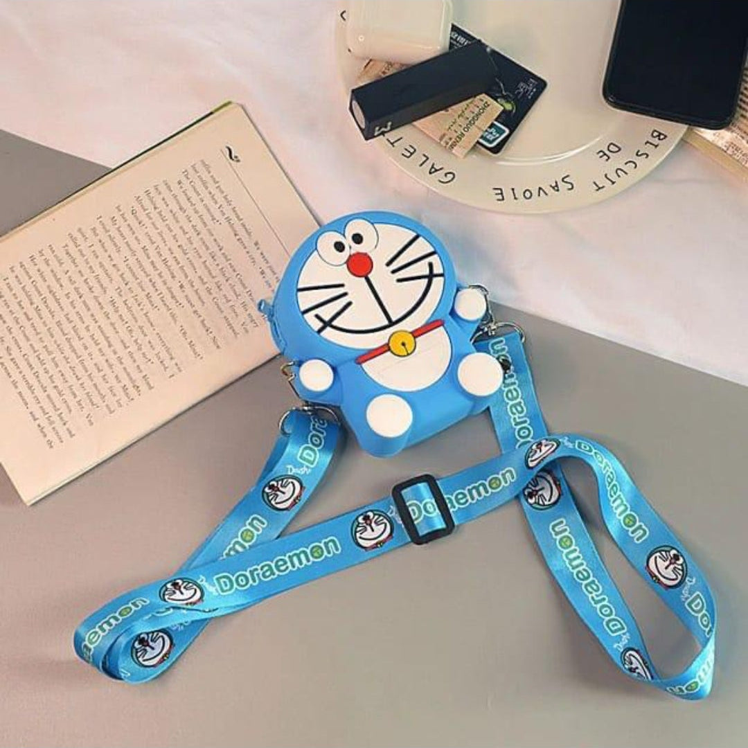 Tas Selempang Doraemon Jelly Rubber