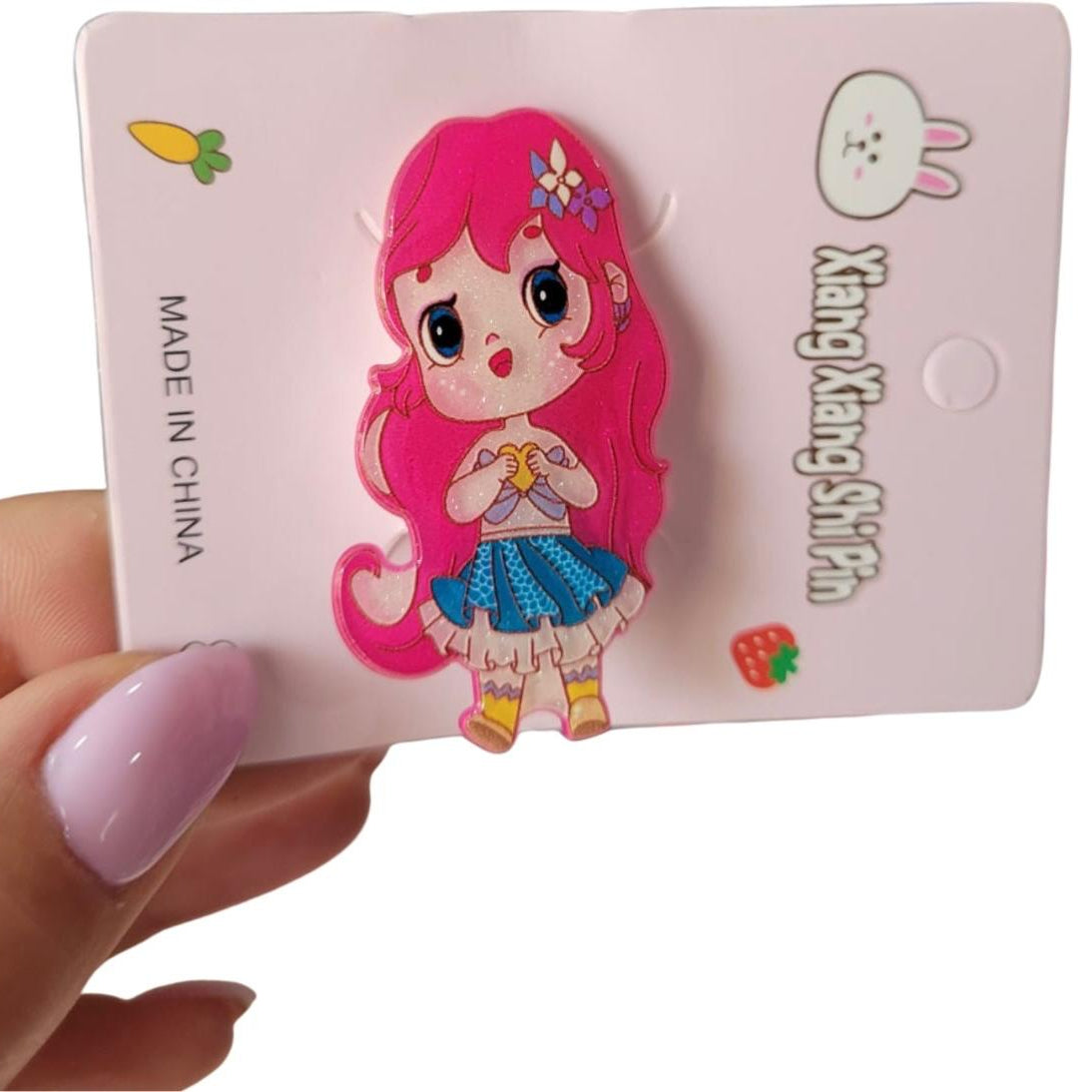 Barbie Princess Frozen Cartoon Hair Clips