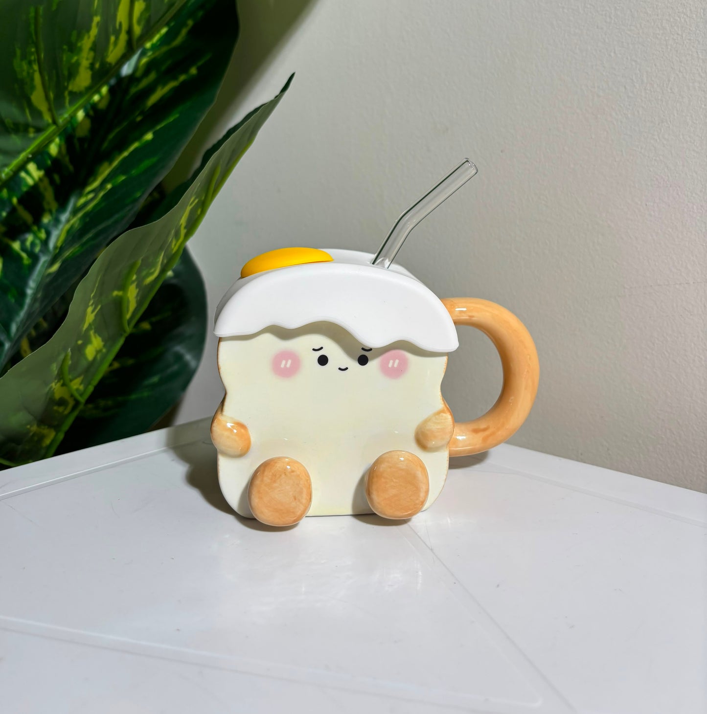 KAWAII TOAST CERAMIC MUG