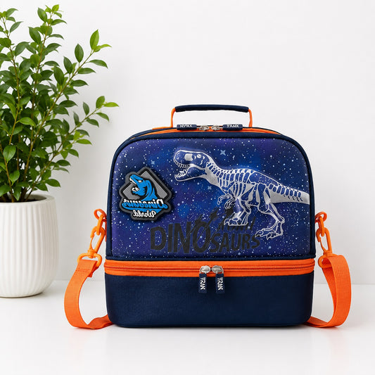 CUTE KITTY MULTI DESIGN KIDS SLING & LUNCH BAG