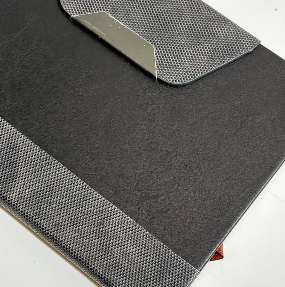 DARK GRAY A5 HARDBOUND NOTEBOOK