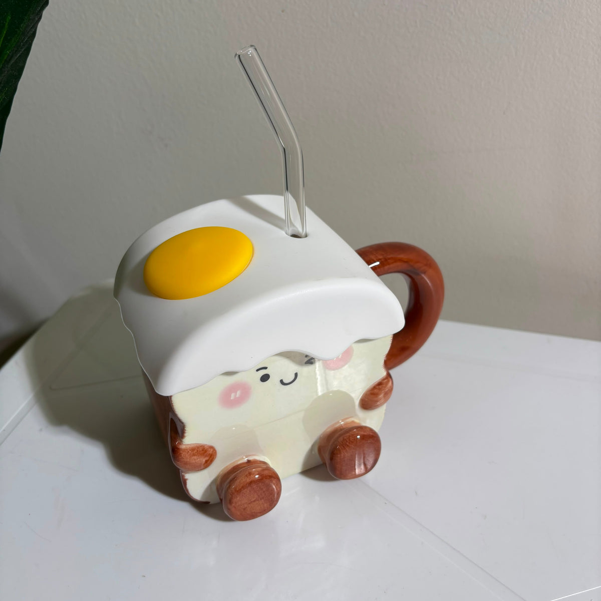 KAWAII TOAST CERAMIC MUG