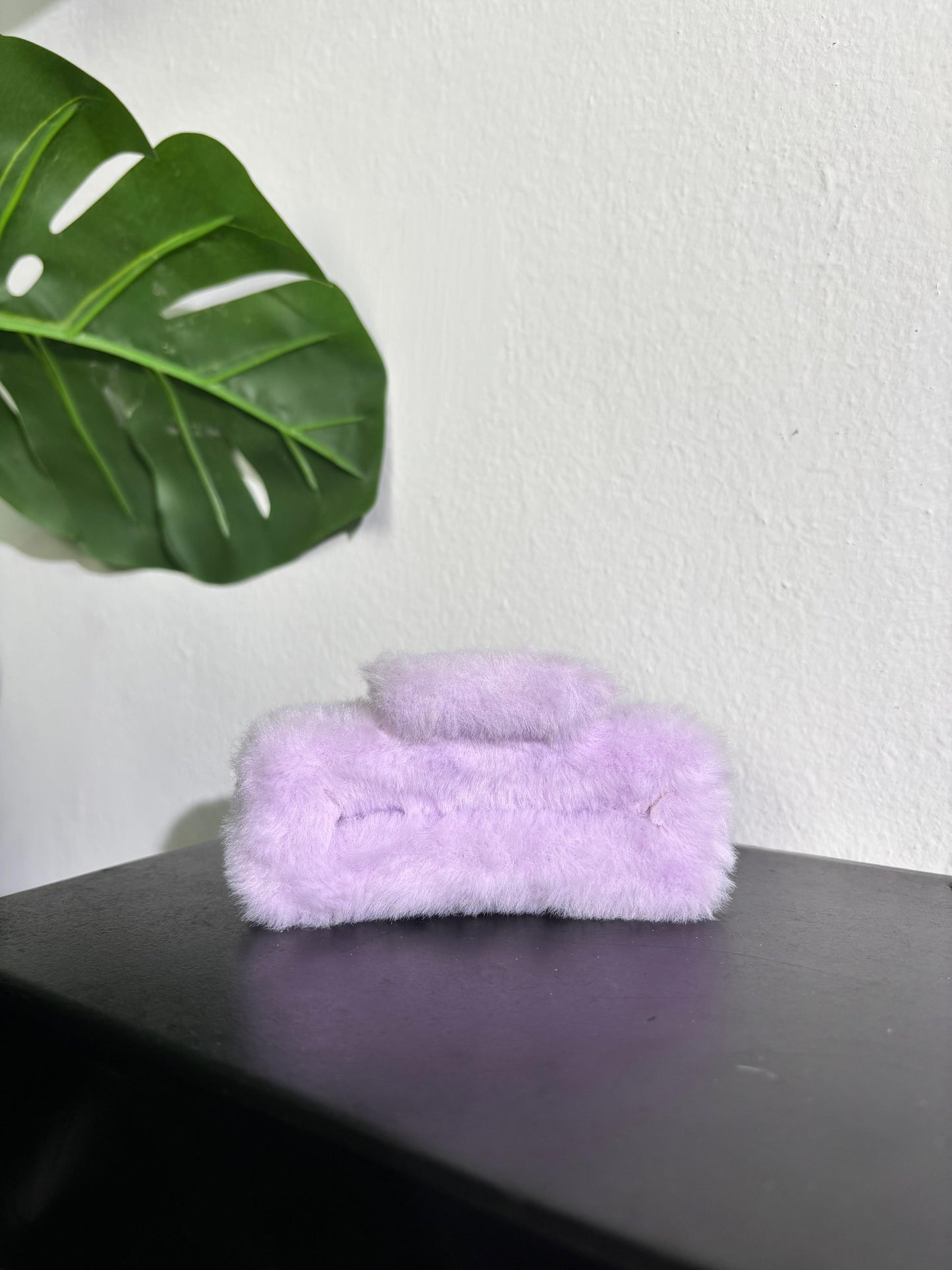 Fluffy Hair Clips