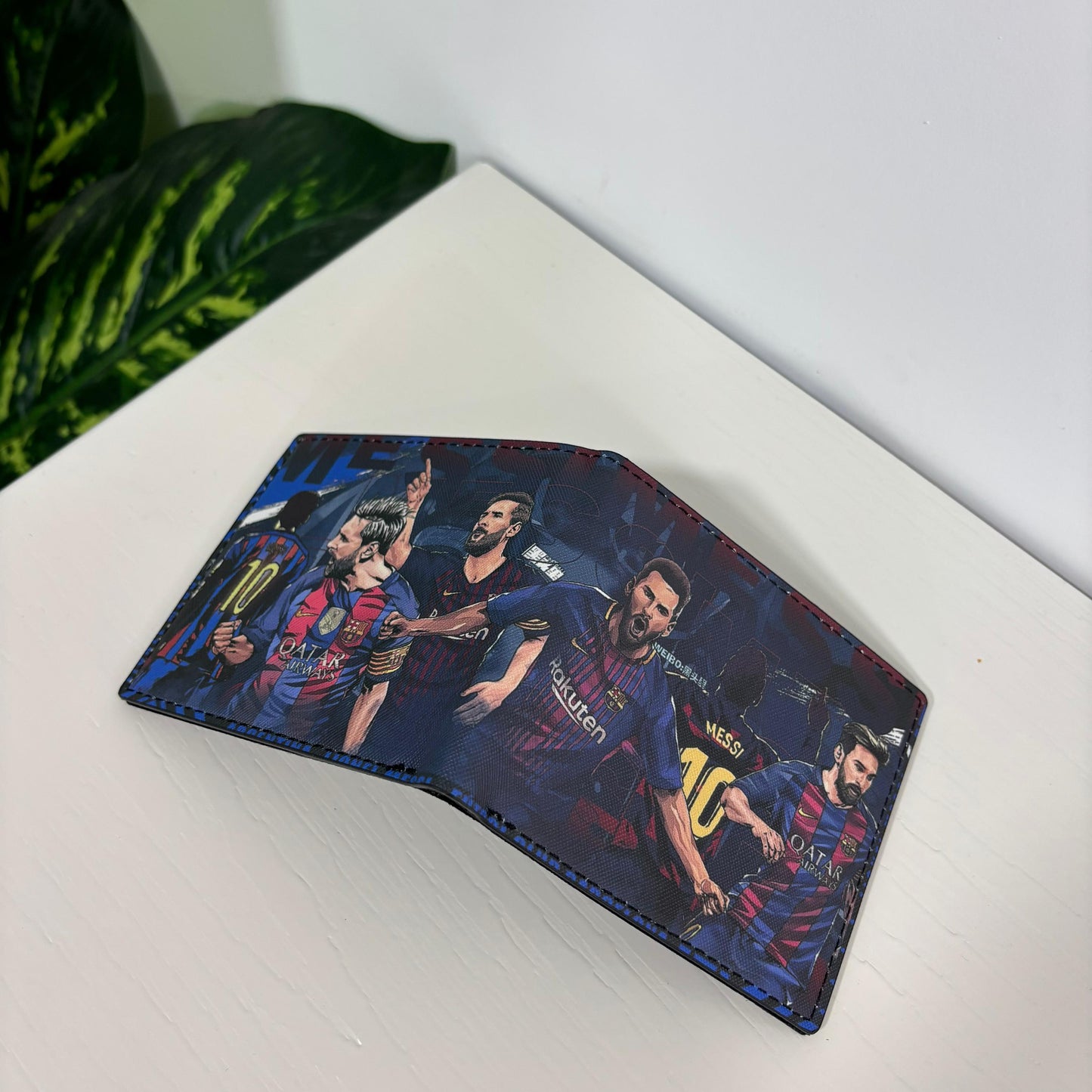 World football Clubs short fold Wallet