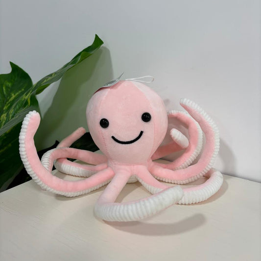 Cute Smiling Octopus Plush Toy