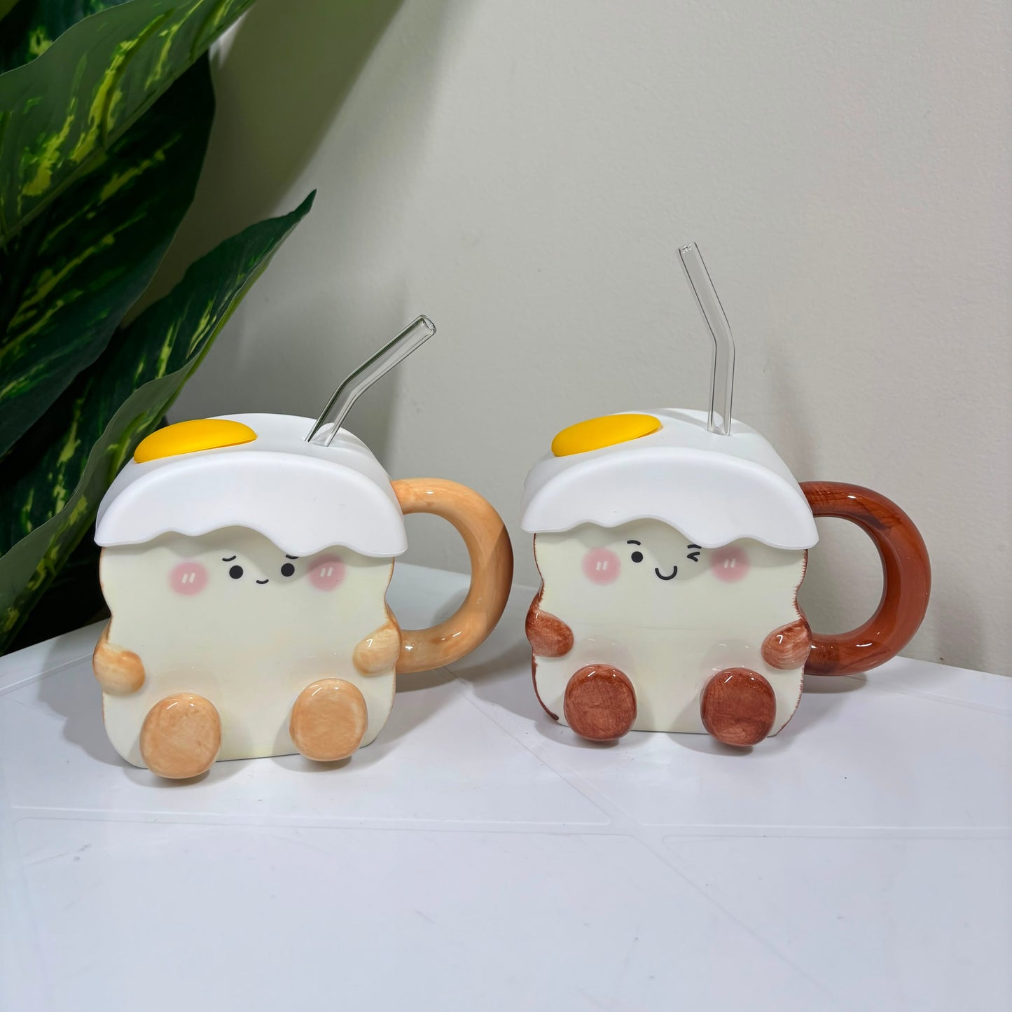 KAWAII TOAST CERAMIC MUG