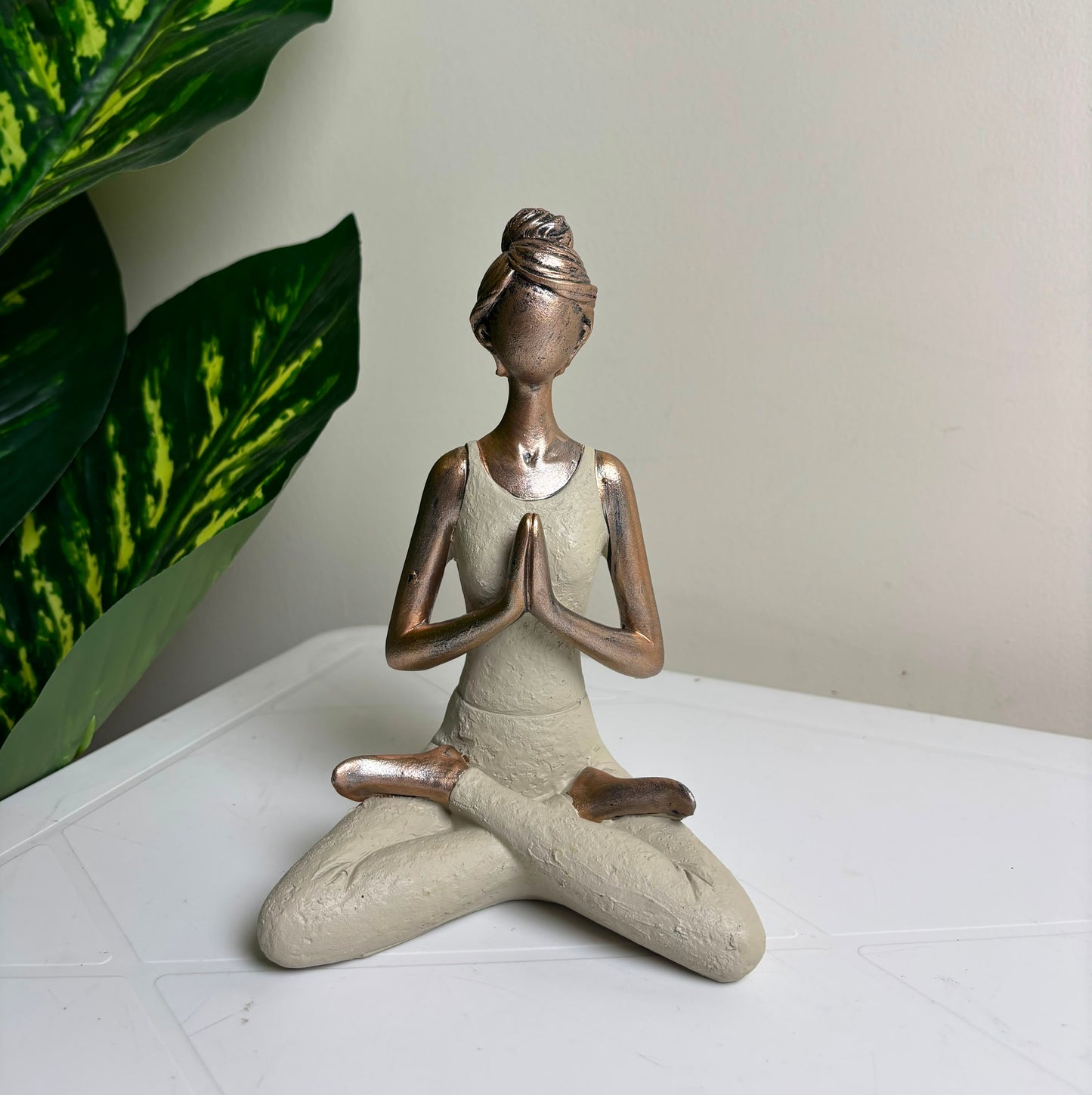YOGA WOMAN FIGURINE
