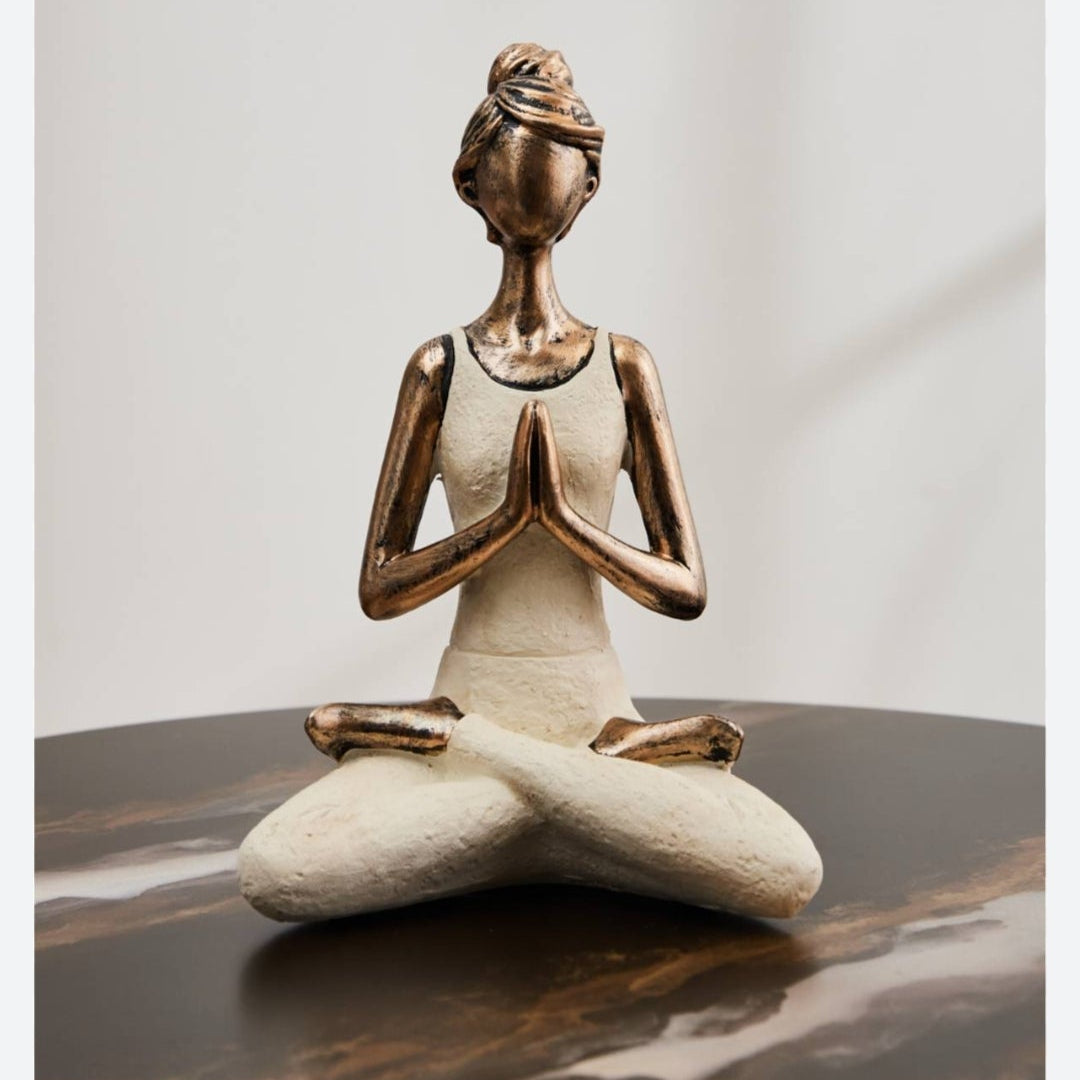YOGA WOMAN FIGURINE