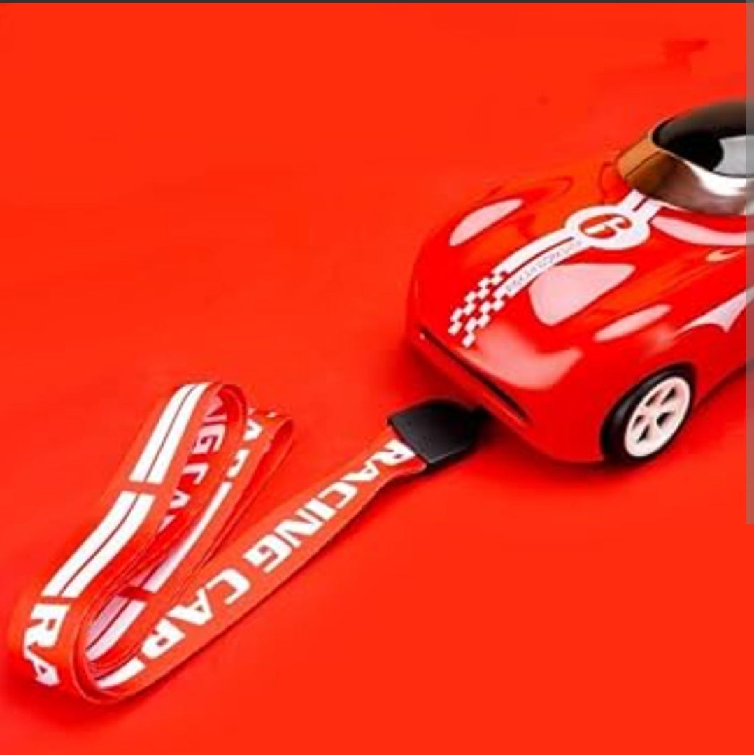 Kids car Toy Water Bottle with straw & straps