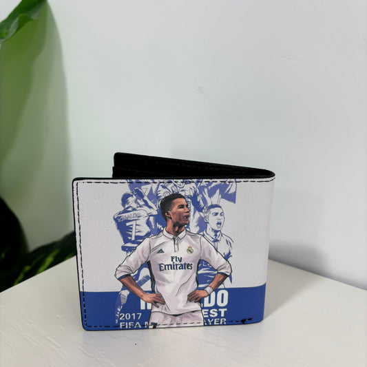 World football Clubs short fold Wallet