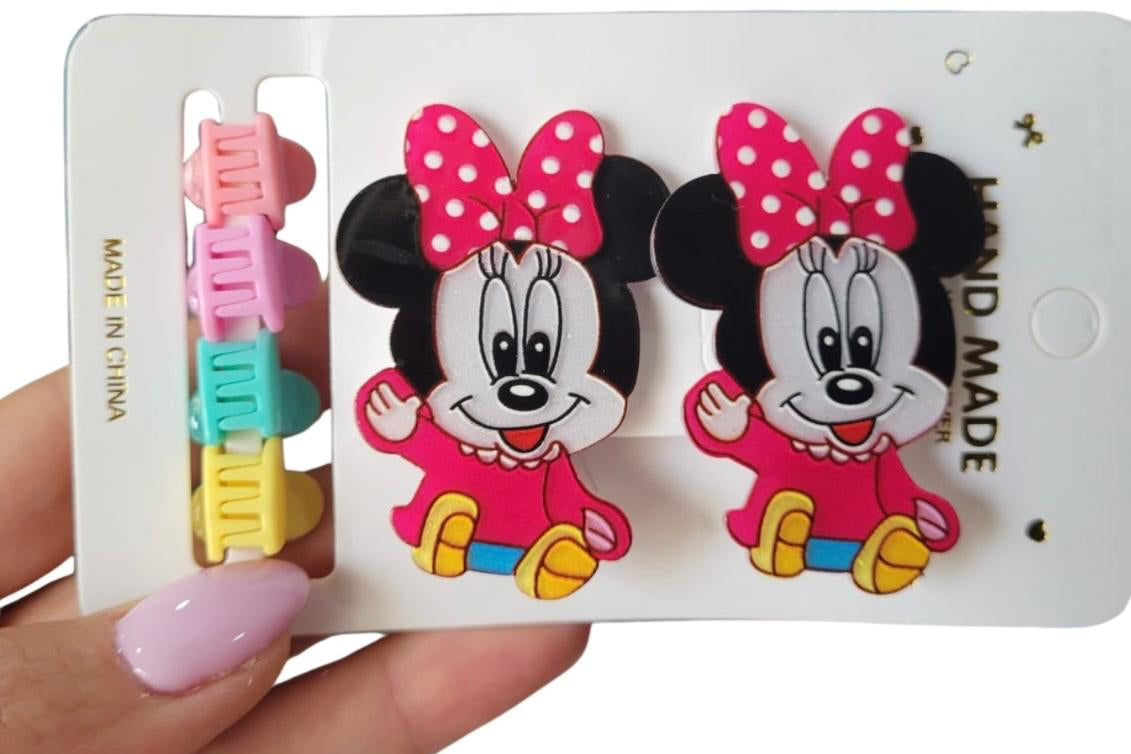 New Mickeys Minnies hairpins