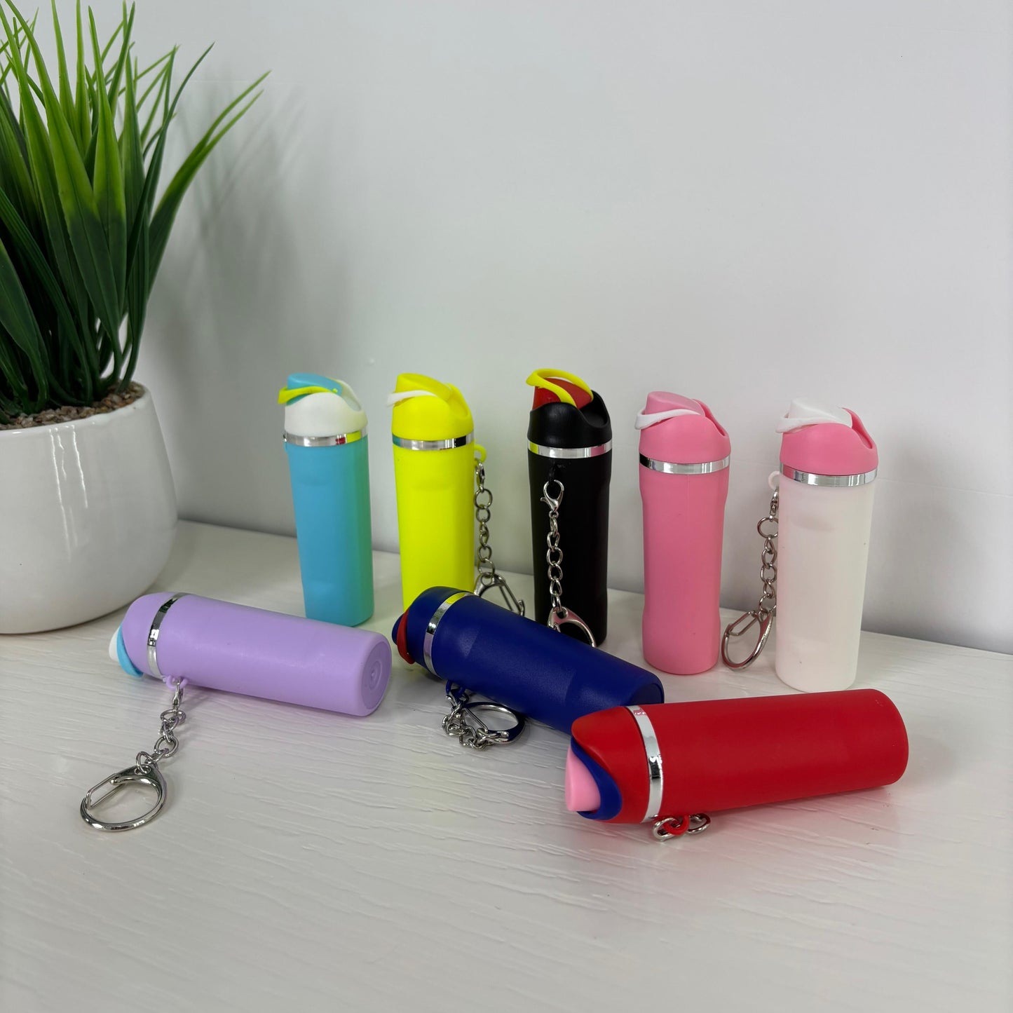 Mini water bottle Keychain