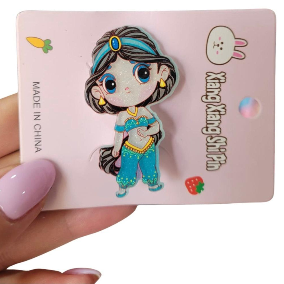 Barbie Princess Frozen Cartoon Hair Clips