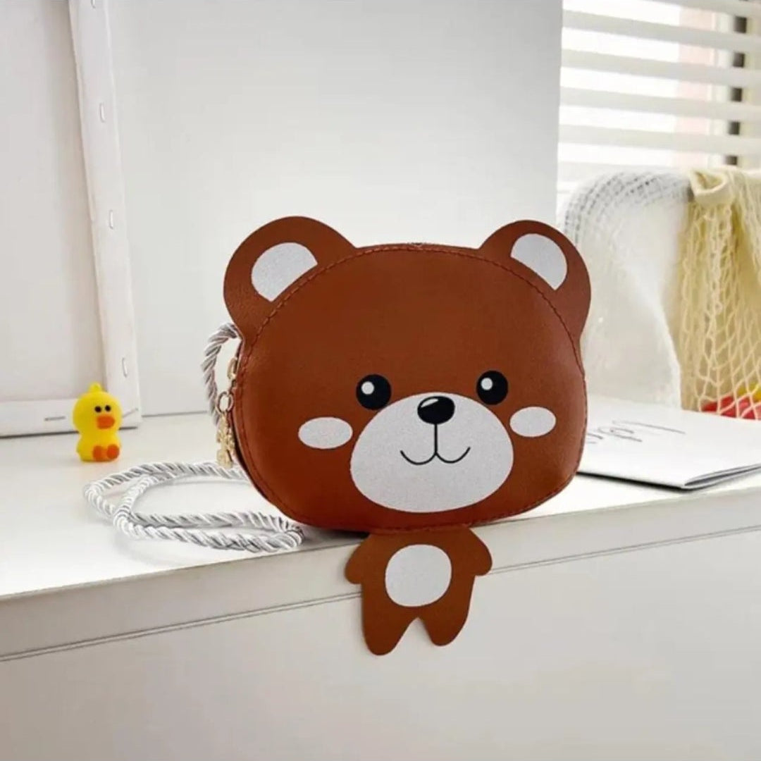Bear & Tiger Mini Crossbody Bag