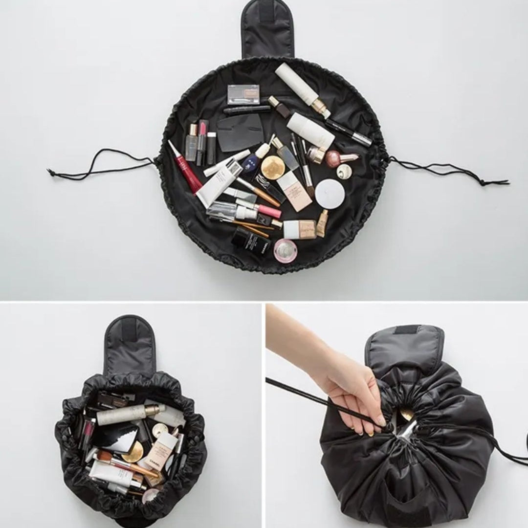 Drawstring Makeup organizer