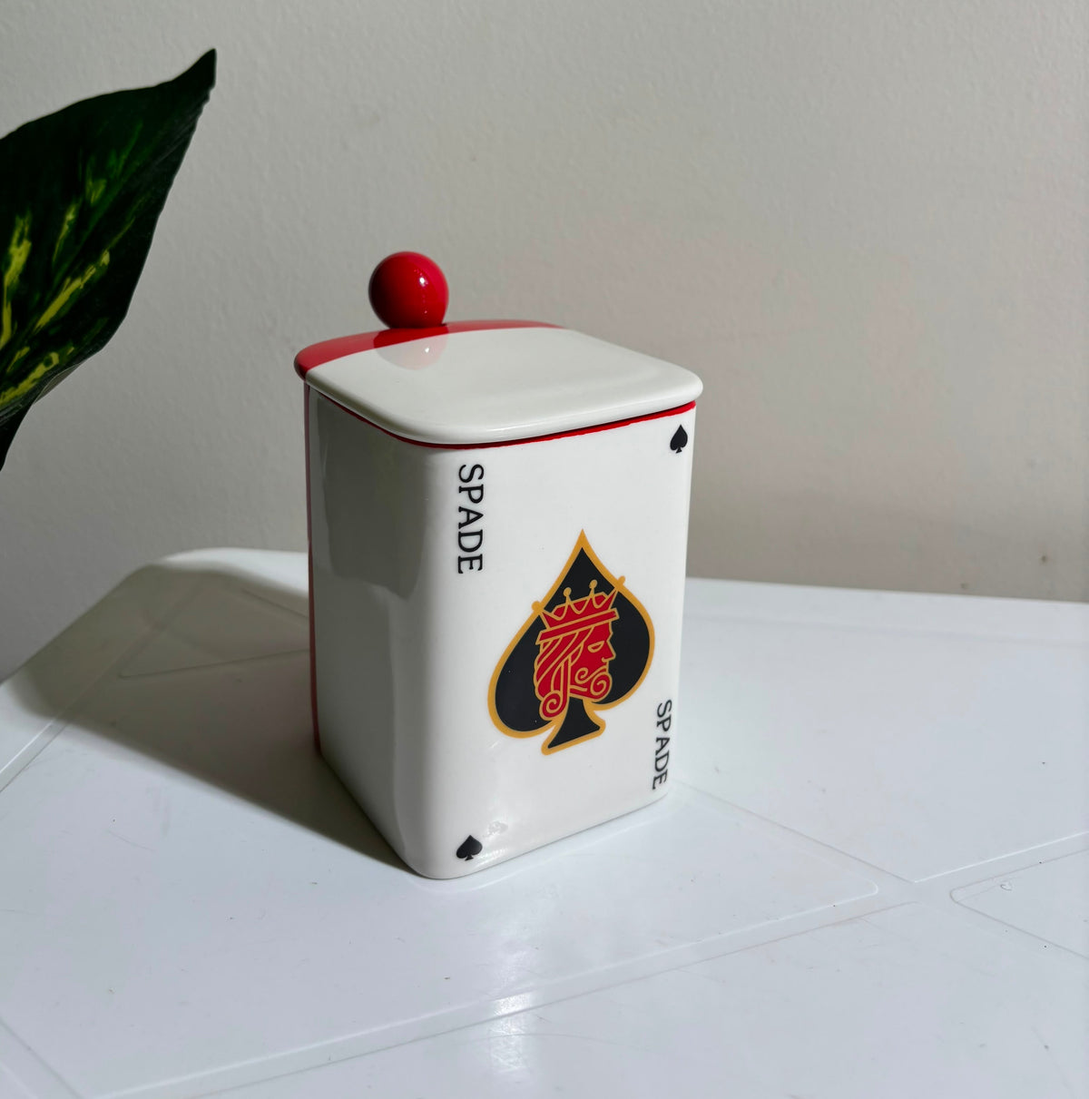ACE OF SPADES CERAMIC MUG