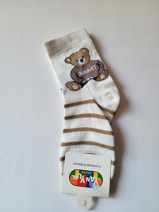 Teddy bear socks
