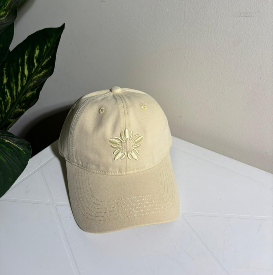 EMBROIDERED FLOWER CAPS