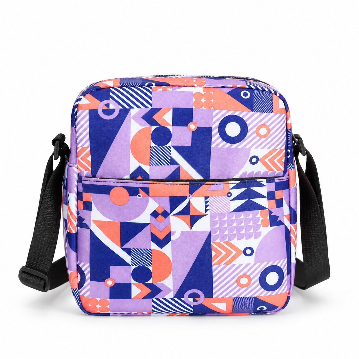 GEOMETRIC PATTERN BACKPACK