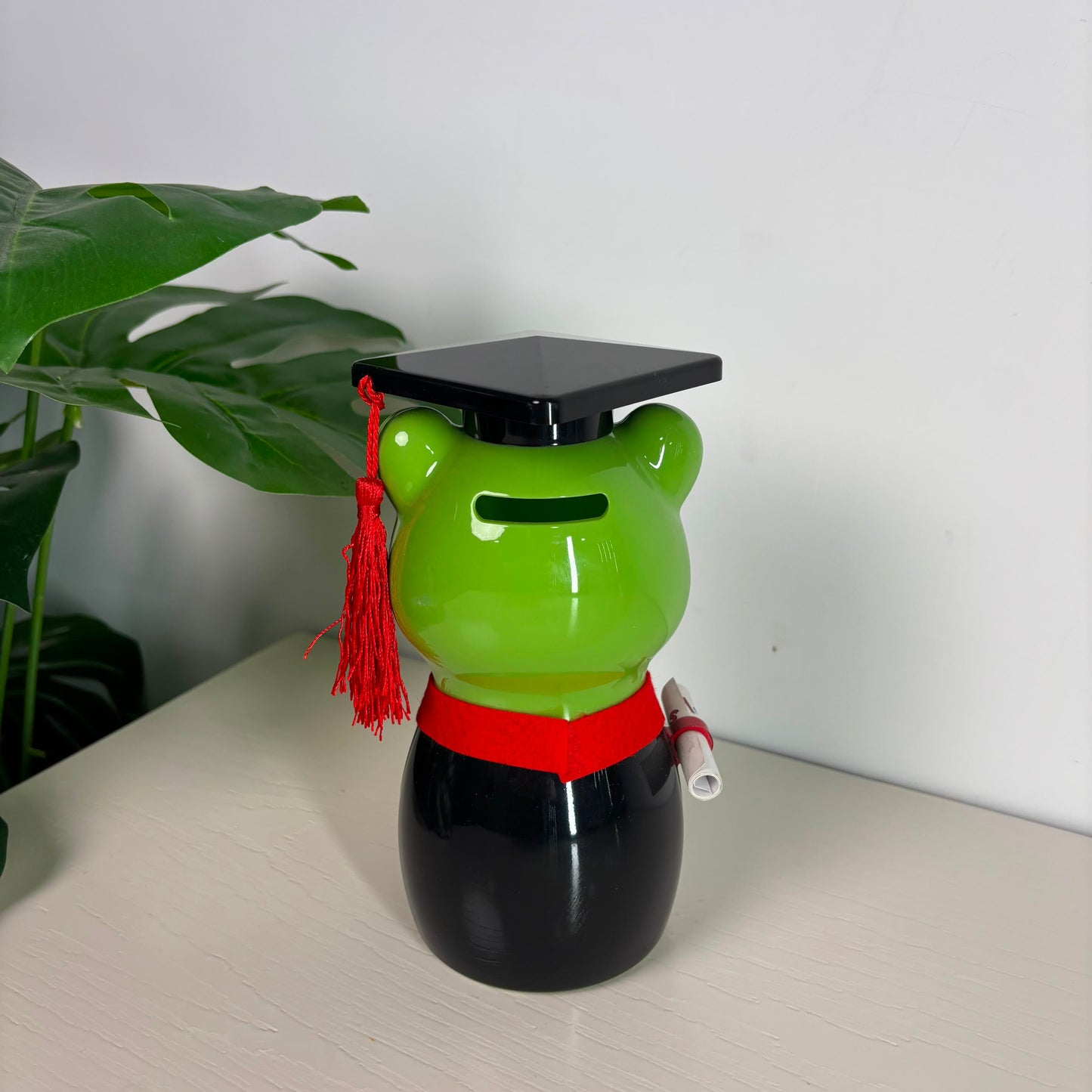 Frog & pig piggy bank