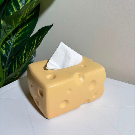 CHEESE TISSUE BOX