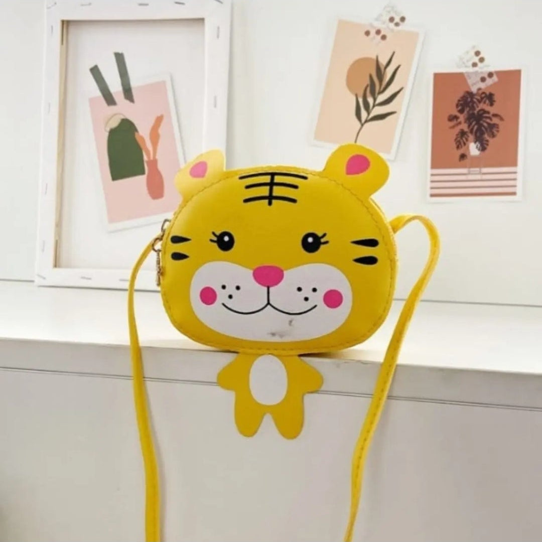 Bear & Tiger Mini Crossbody Bag