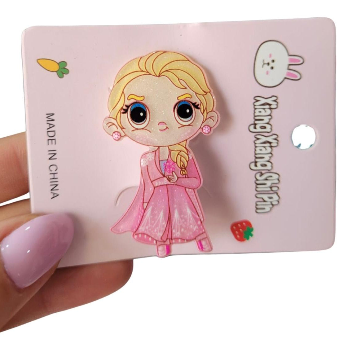 Barbie Princess Frozen Cartoon Hair Clips