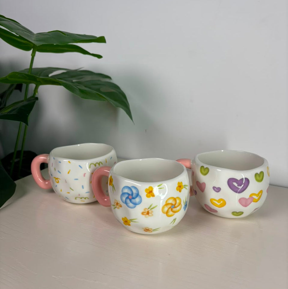 Floral ceramic Mug