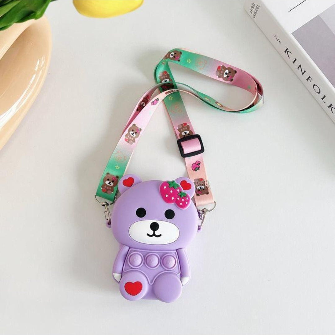 Teddy Bear Crossbody Bag