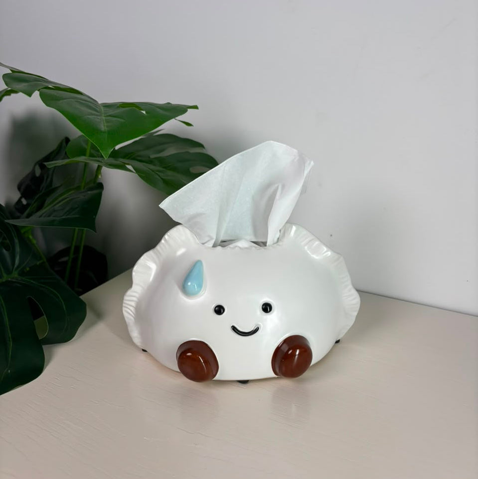Sweating Dumpling tissue box