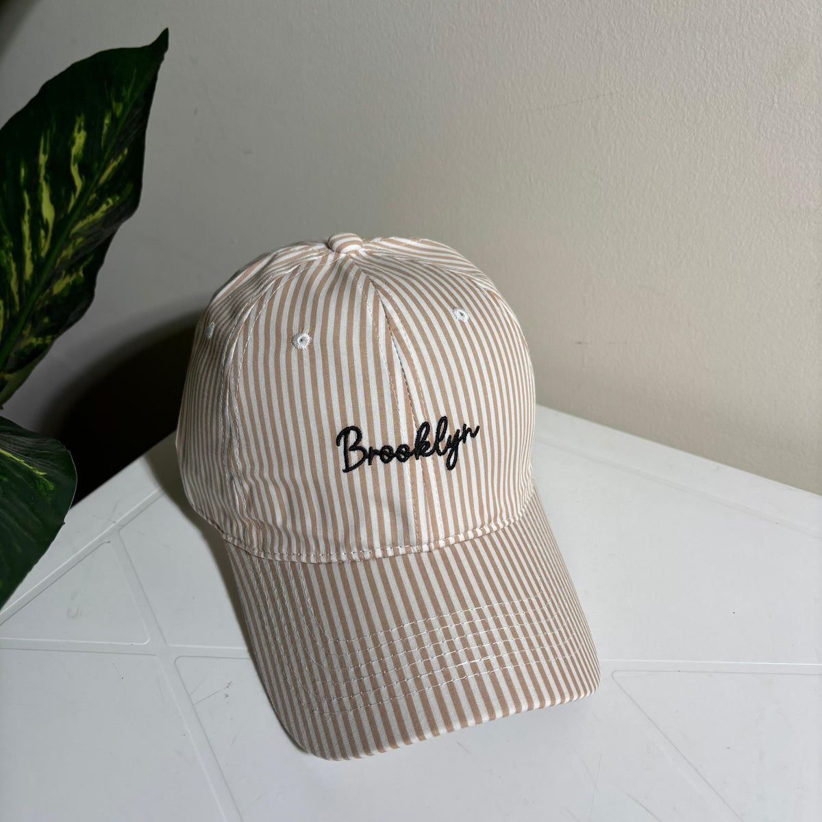 EMBROIDERED BROOKLYN CAPS