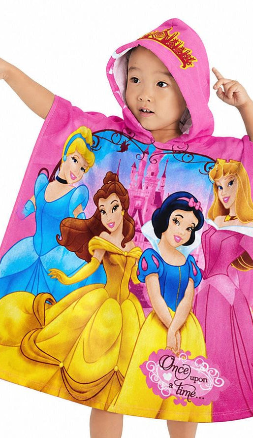 Belle Snow white & Cinderella Beach Poncho