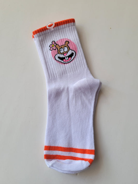 Sandy cheeks socks