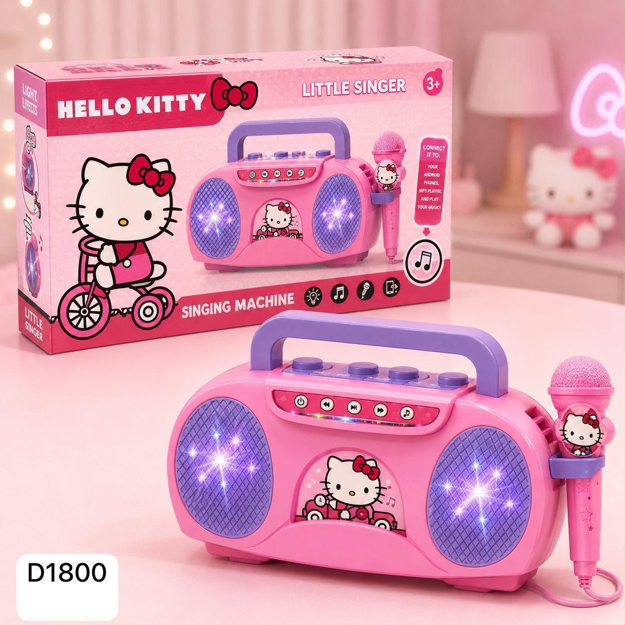 HELLO KITTY KARAOKE MICROPHONE