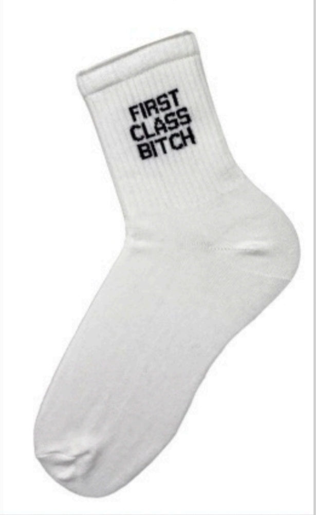 First class socks