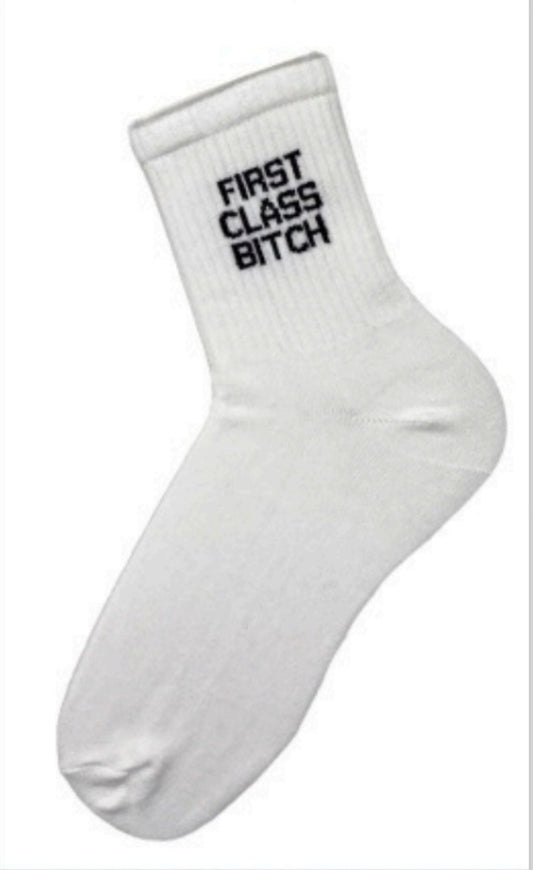 First class socks