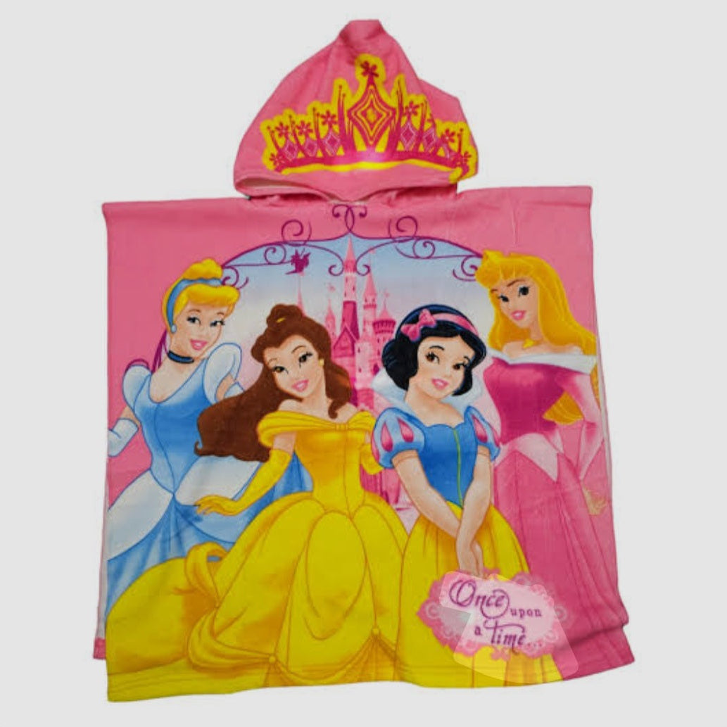 Belle Snow white & Cinderella Beach Poncho
