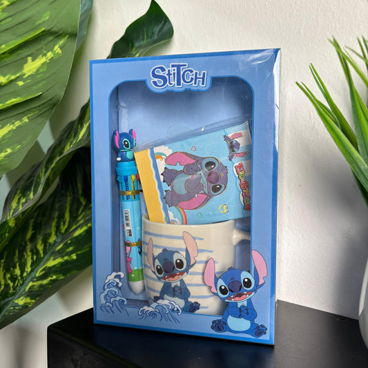 Stitch-themed stationery gift set