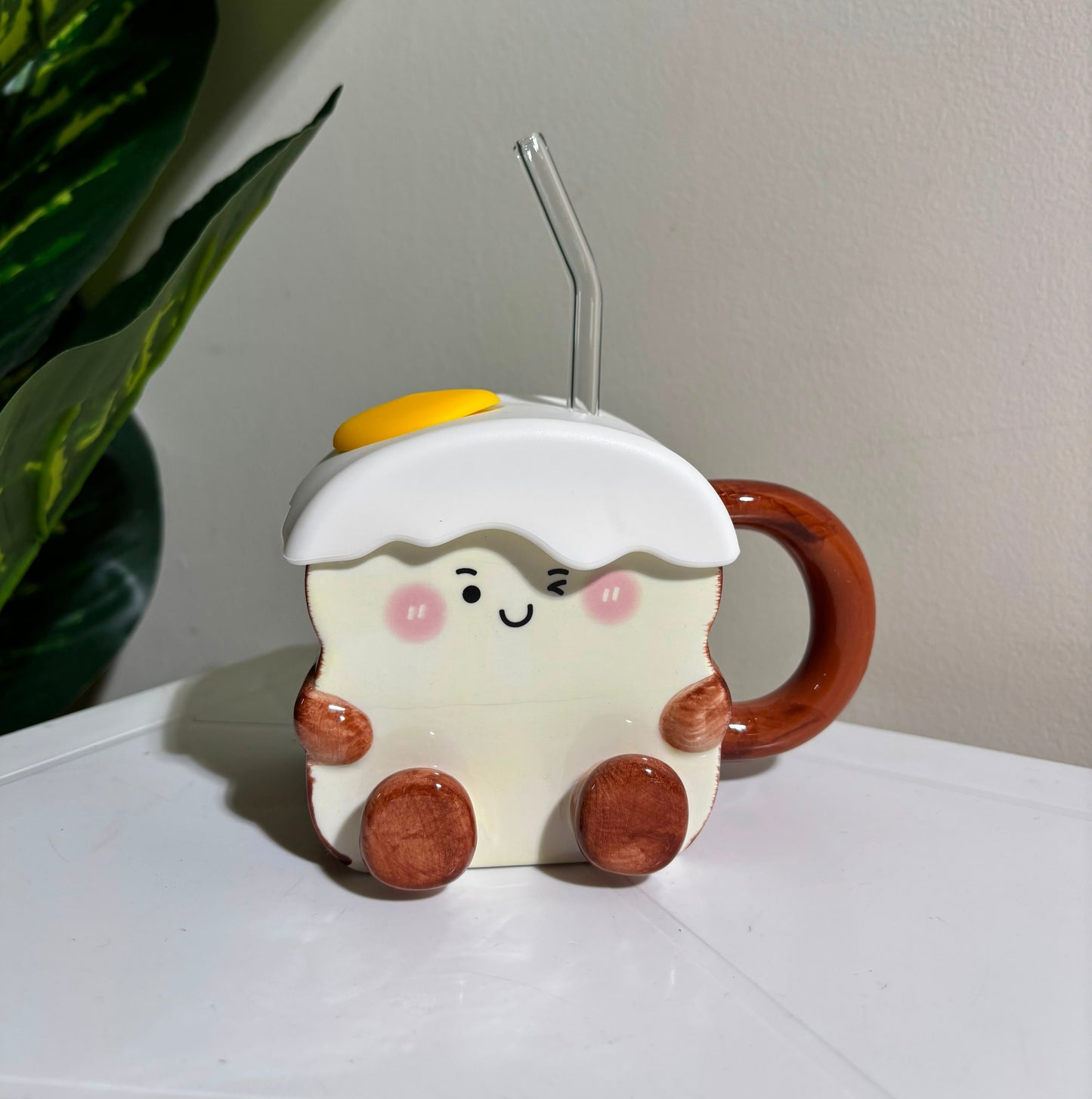 KAWAII TOAST CERAMIC MUG