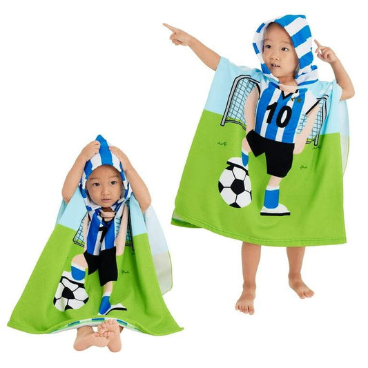 SYNPOS Baby Kids Poncho beach