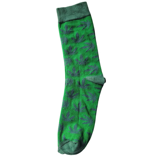 Green Leaves Socks